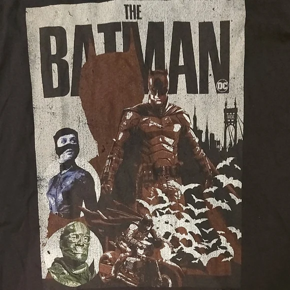 Batman Graphic Racerback Tank Top - Picture 3 of 4